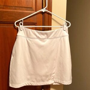Lady Hagen white golf skort